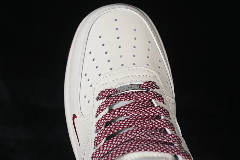 All Categories Nk Air Force 1 Air Force Series Nk Air Force 1 Low Air Force Low Nike Air Force 1'07 Low Burgundy Three Hook Air Force One Low Casual Sneakers JP2026-106